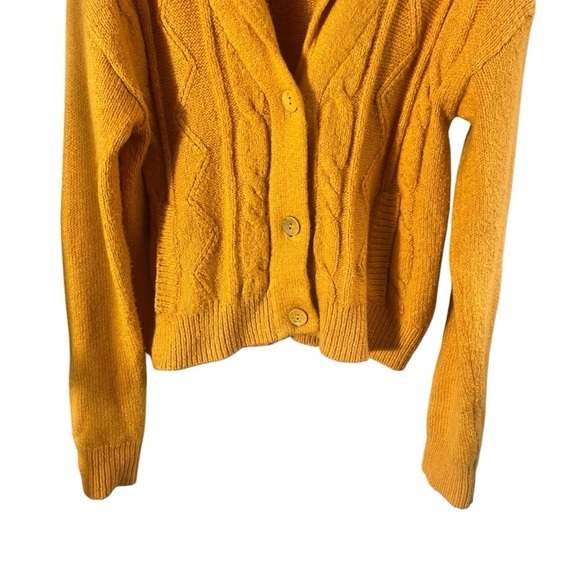 PILCRO x ANTHROPOLOGIE Cable Knit Cardigan Sweater - Picture 7 of 12